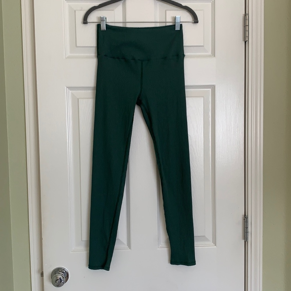 Carbon38 ribbed leggings